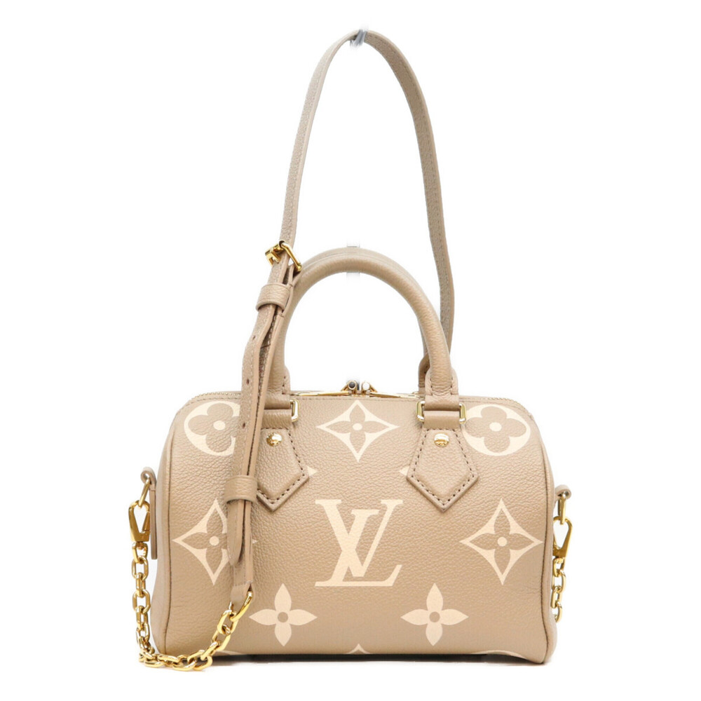 LOUIS VUITTON M46575 Bicolor Monogram Empreinte Speedy Bandoulière 20 Shoulde...